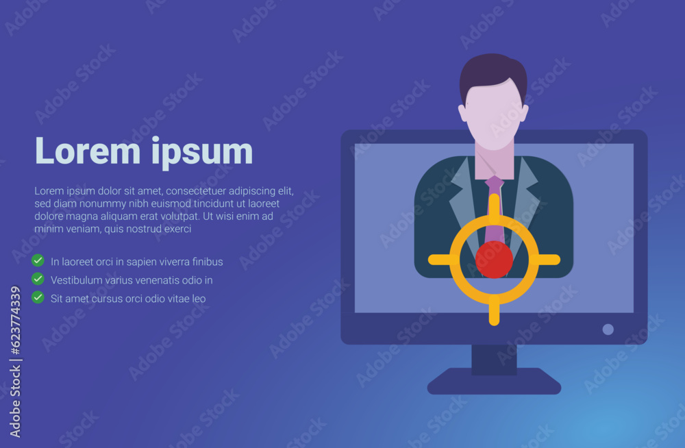 User Roles, vector illustration concept User Roles, vector illustration concept