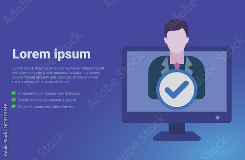 User Roles, vector illustration concept 