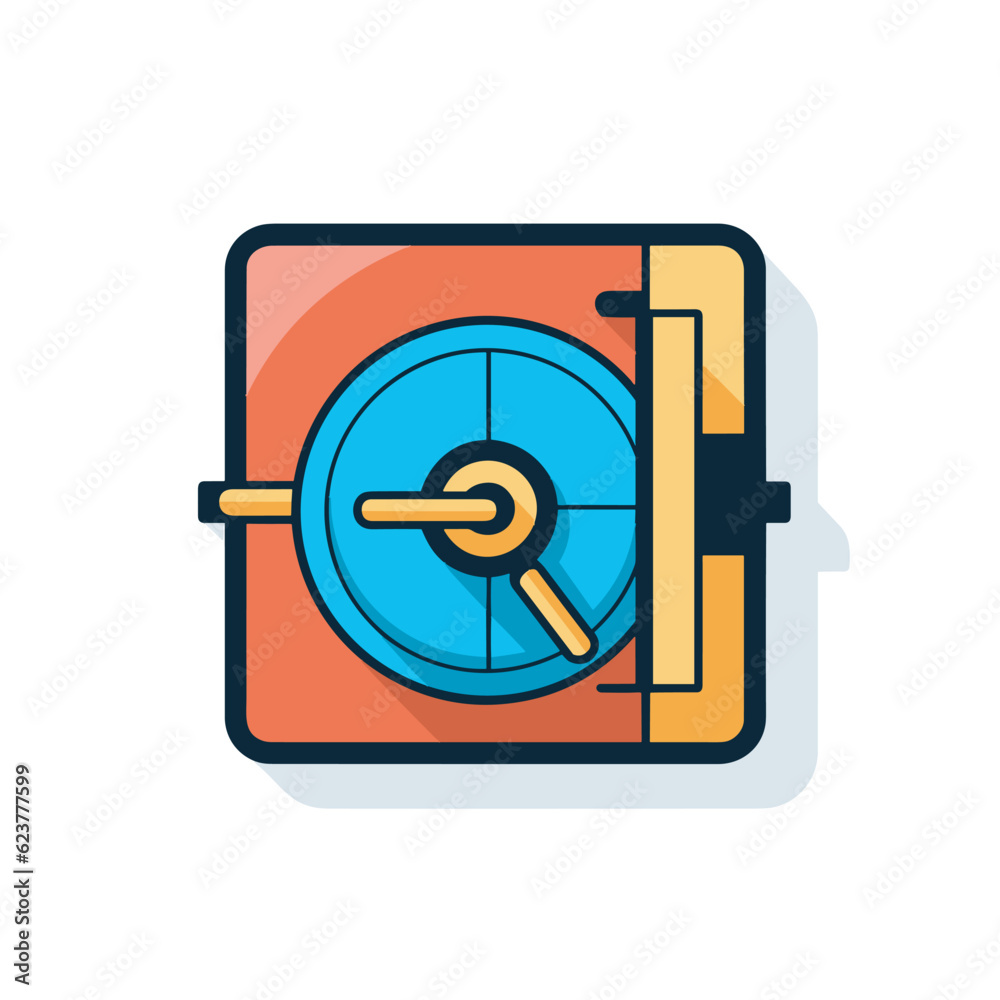 Vector of a magnifying glass on top of a book, representing the concept of research and knowledge Vector of a magnifying glass on top of a book, representing the concept of research and knowledge