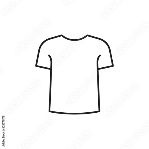 Shirt vector icon. T-Shirt icon. Shirt flat sign design. Shirt symbol pictogram. UX UI icon