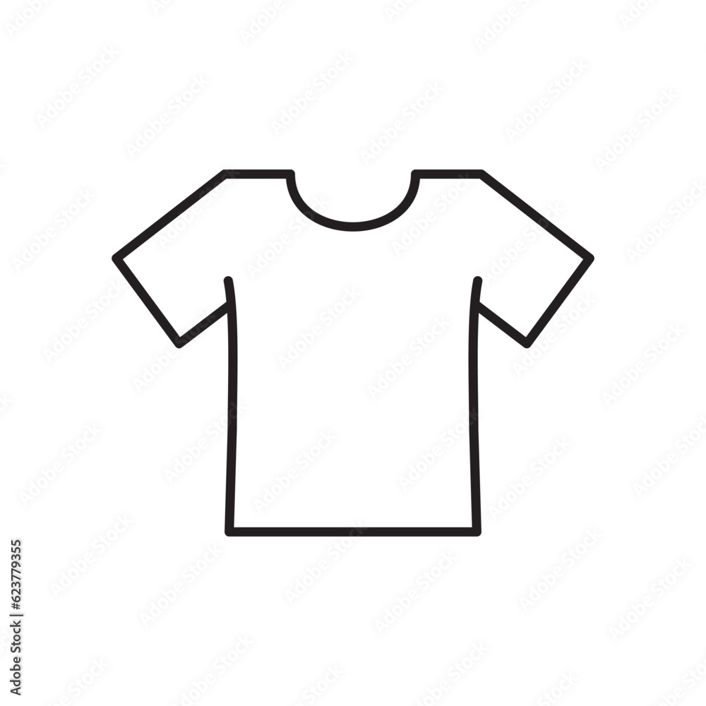 Shirt vector icon. T-Shirt icon. Shirt flat sign design. Shirt symbol pictogram. UX UI icon Shirt vector icon. T-Shirt icon. Shirt flat sign design. Shirt symbol pictogram. UX UI icon