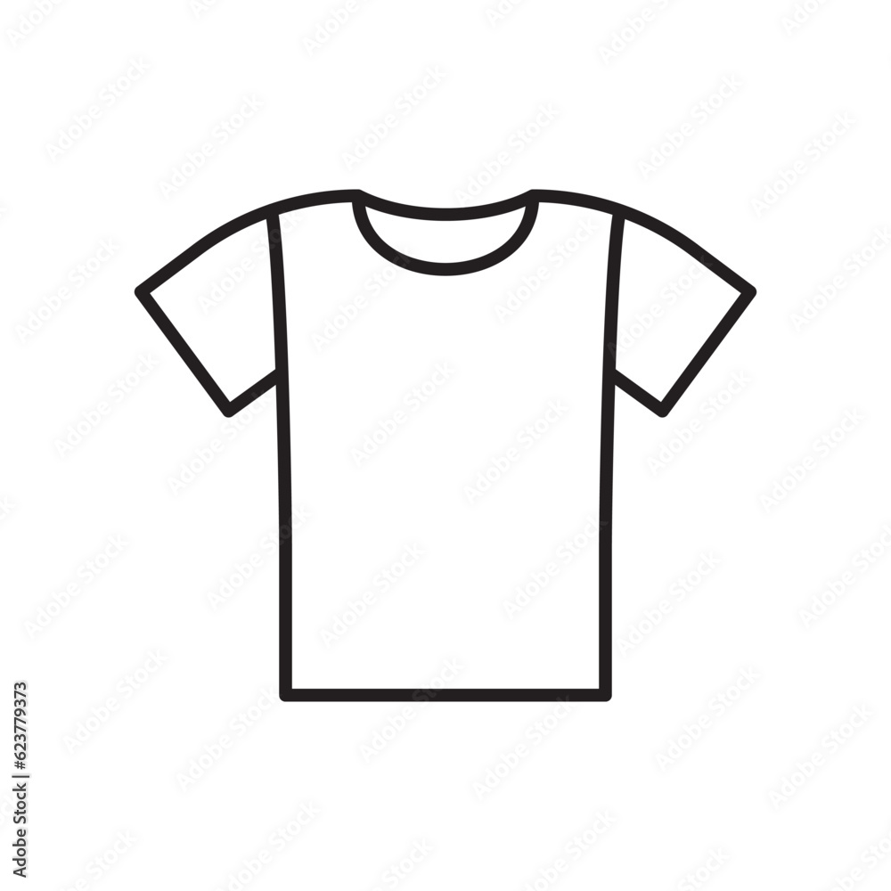 Shirt vector icon. T-Shirt icon. Shirt flat sign design. Shirt symbol pictogram. UX UI icon Shirt vector icon. T-Shirt icon. Shirt flat sign design. Shirt symbol pictogram. UX UI icon