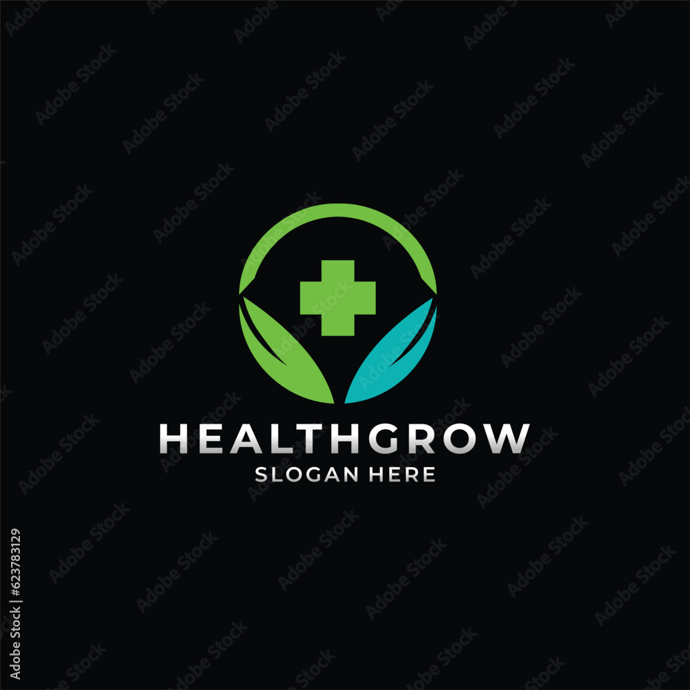 Leaf Pharmaceutical Medical Logo Design Vector Leaf Pharmaceutical Medical Logo Design Vector