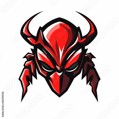 Esport vector logo ant, ant icon, ant head, vector, sticker