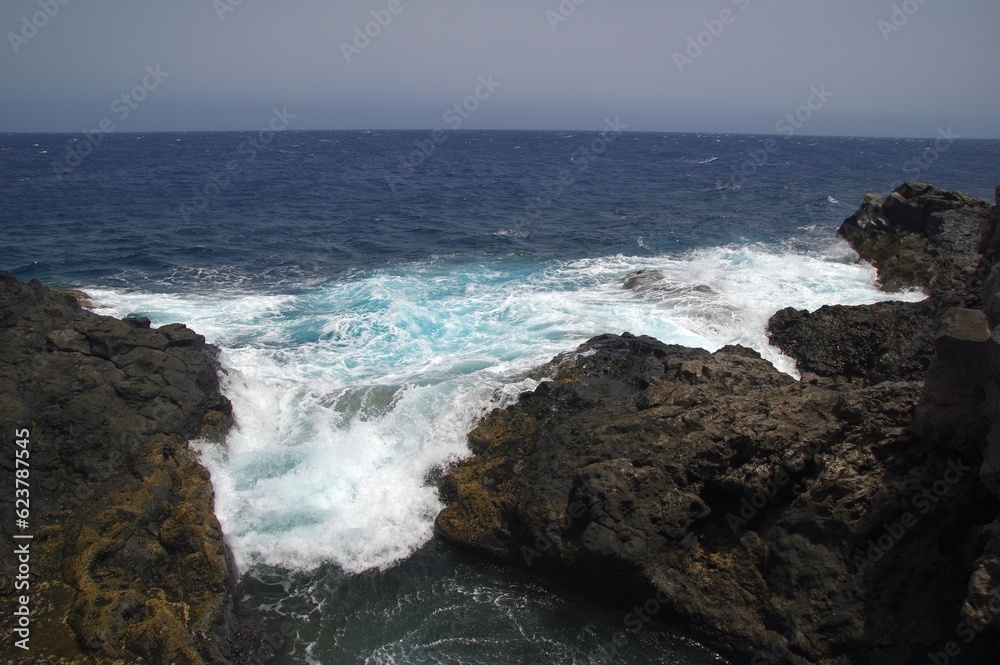 Lavaküste auf La Palma Lavaküste auf La Palma