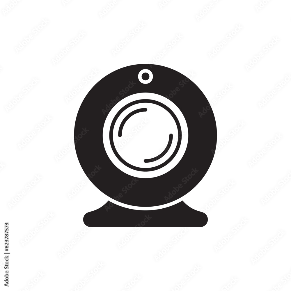 Web camera vector icon. Web camera flat sign design. Web camera symbol pictogram. UX UI icon Web camera vector icon. Web camera flat sign design. Web camera symbol pictogram. UX UI icon