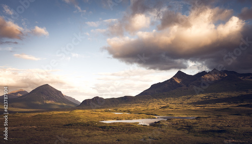 View of the Cuillin