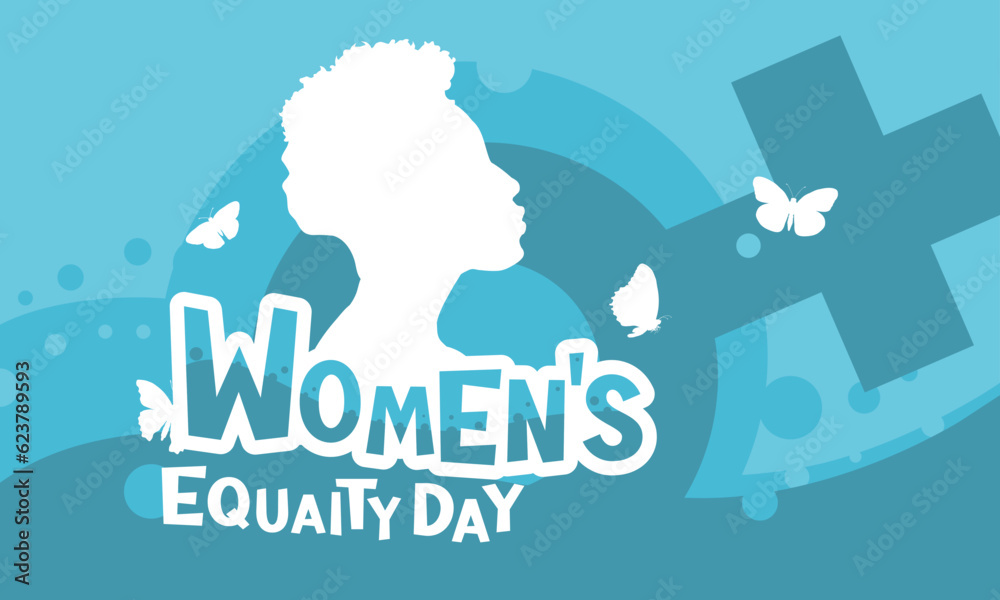 Women's Equality DaY, bnner, Background Vector Illustration