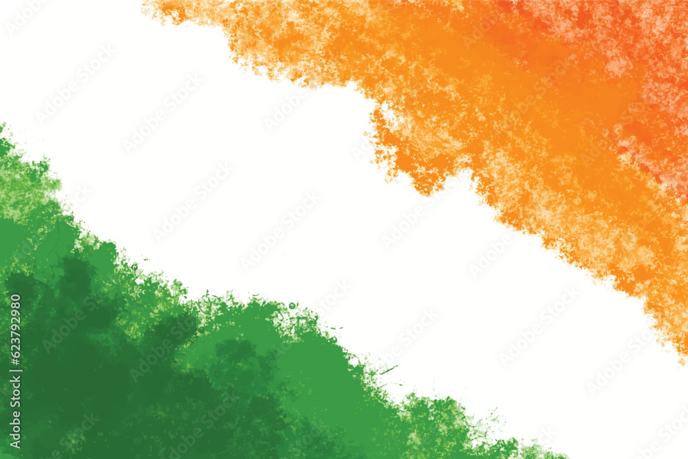Obraz premium Indian tricolor independence day 15th august background