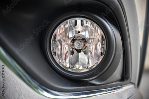 modern car headlights with optics © Alexey Achepovsky