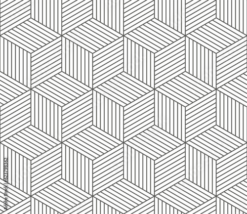 Seamless vector geometric pattern. Background vector illustration. Geometric grid pattern.