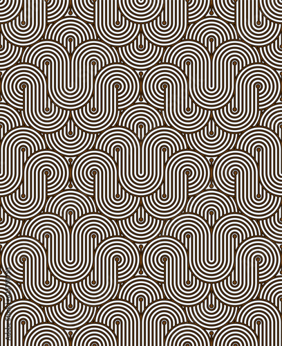 Seamless vector geometric pattern. Background vector illustration. Geometric grid pattern.