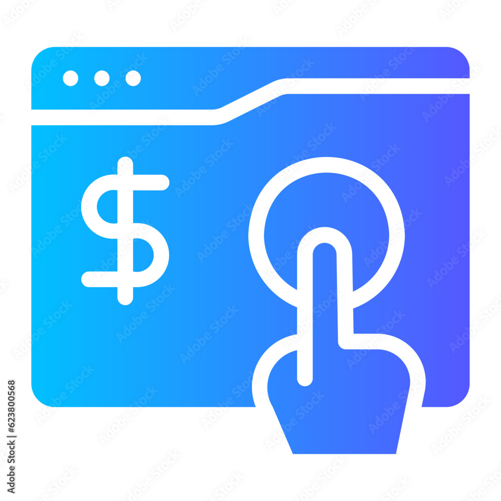 browser gradient icon