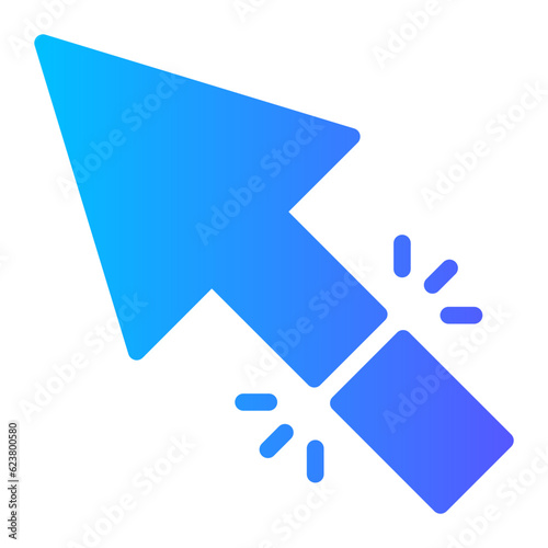 disruption gradient icon