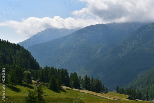 Schöne Landschaft im Schnalstal in Südtirol  © Sigena
