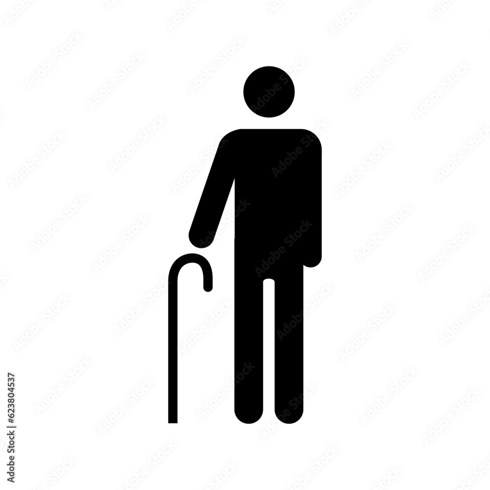 ISO 7001 AC 010: Priority access for elderly people icon; International Standard Public information signs Priority access for elderly people ISO 7001 AC 010: Priority access for elderly people icon; International Standard Public information signs Priority access for elderly people