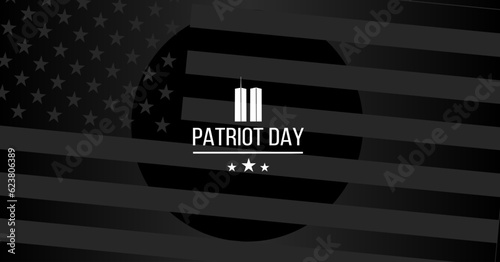 Patriot Day, American Flag. 911 Patriot Day USA Background, September 11, Design template