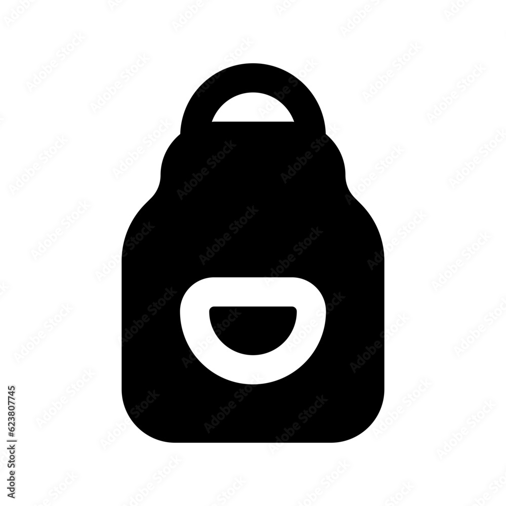 apron glyph icon