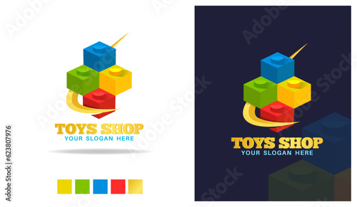 Toys shop logo design