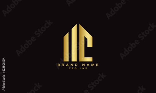 MEC, MC, CM, ME, EM, Abstract initial monogram letter alphabet logo design