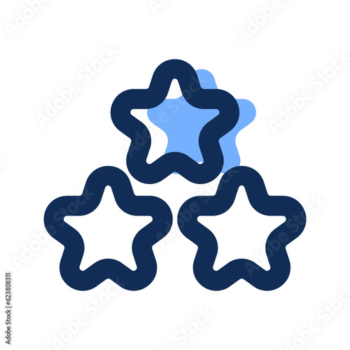 review filled line icon