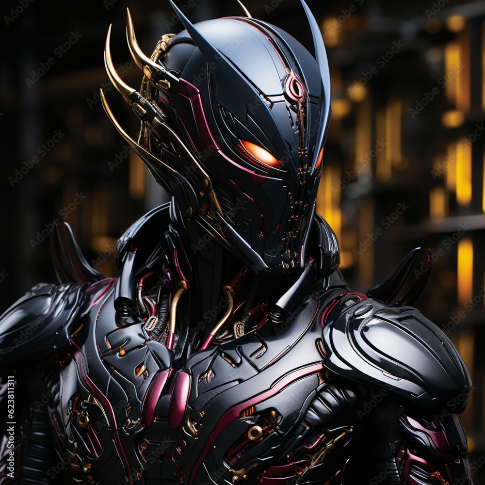Fototapeta premium Cyber Warrior