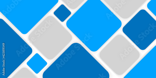 blue square shapes modern abstract background illustration