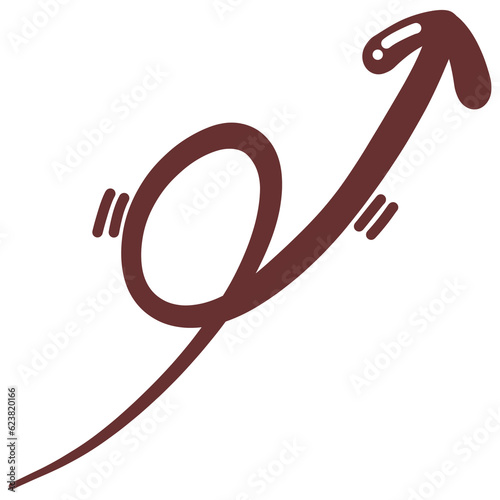 Multi direction thin arrow. designed for website, reports, worksheets and templates.