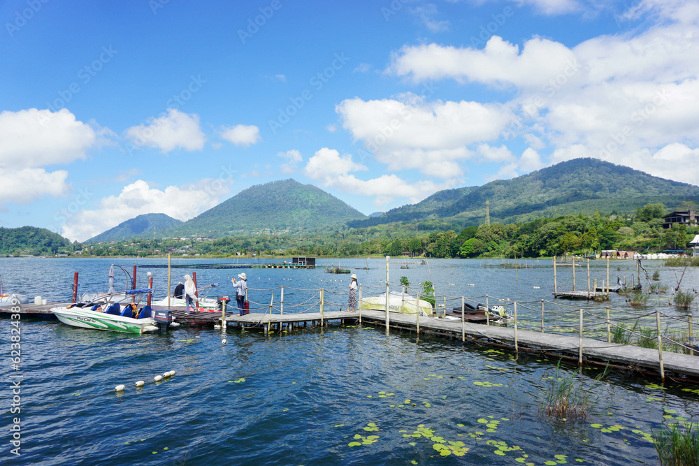 View of Beratan Lake Bali