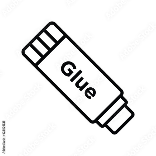 glue icon vector design template simple and modern