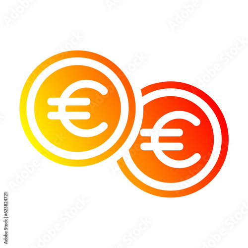 coins euro icon
