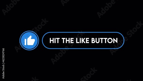 Animated Hit the Like Button Lower Thirds