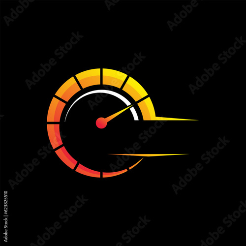Fotografija speed rpm logo design inspiration