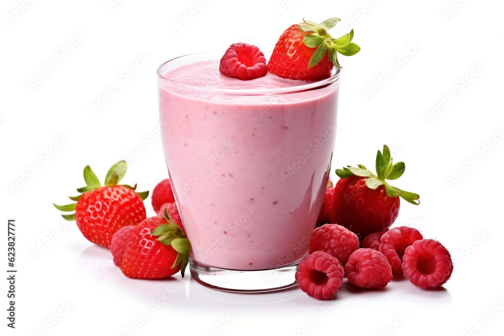 strawberry smoothie with mint strawberry smoothie with mint