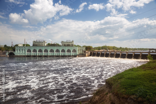Obraz na płótnie Volkhov Hydroelectric Station w salonie