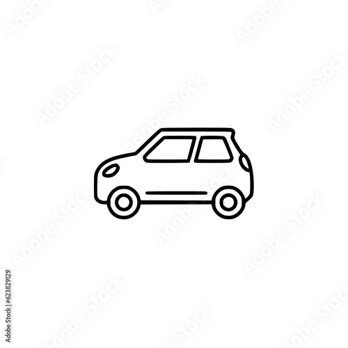 car isolated on white background