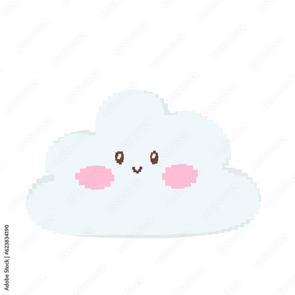 cloud cute pixel art cloud cute pixel art