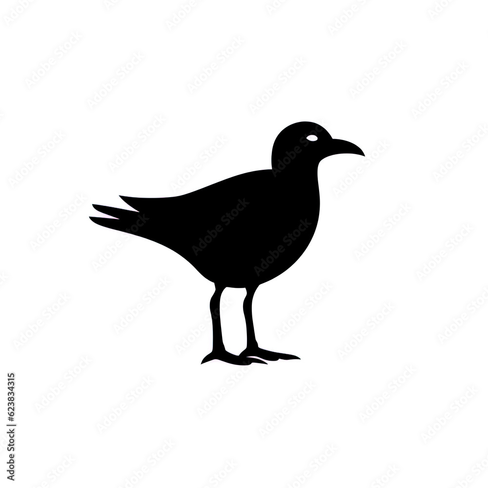 Fototapeta premium vector doodle animal for bird