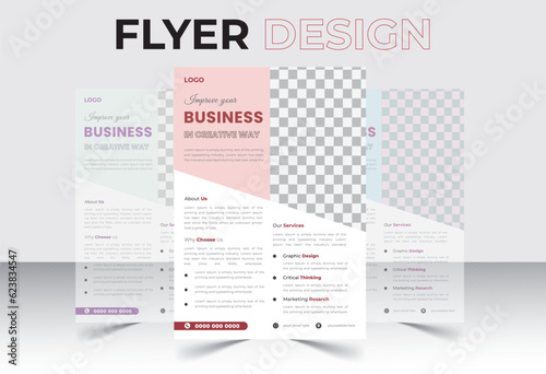 modern flyer design template