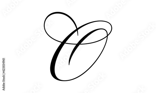 Modern O Logo Design, Letter O Logo. © Rhealea