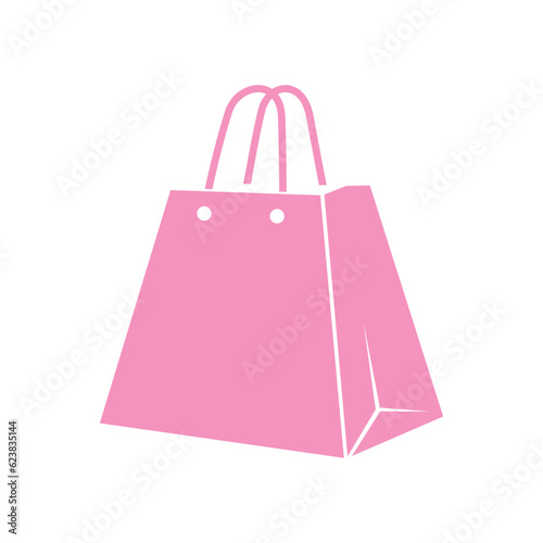 shop bag icon design. online sale sign and symbol.