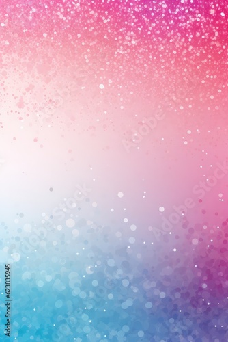 A Pink And Blue Background With Small White Dots. Light Pink And Blue Color Combinations, Decorative Dot Prints On Interior Walls, Creative Color Scheme Ideas, Greeting Card. Generative AI