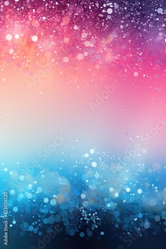 A Blurry Image Of A Blue And Pink Background. Color Theory, Optical Illusions, Blurring Techniques, Composition, Lighting, Editing Software, Greeting Сard. Generative AI
