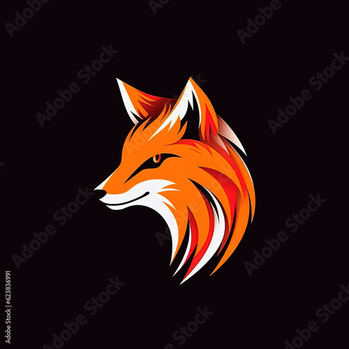 Vector fox icon logo illustrations