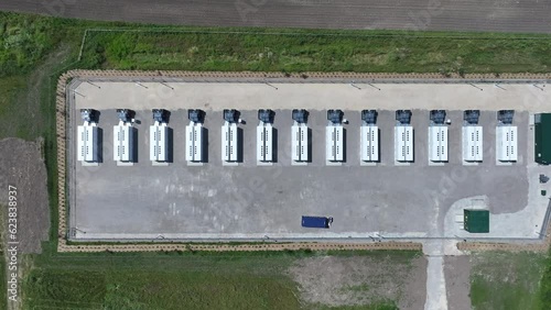 Lithium Ion Mega Pack Energy Storage System