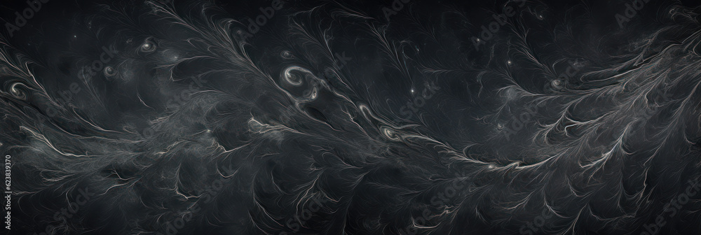 Obraz premium Black Chalkboard Texture with Marbled Pattern