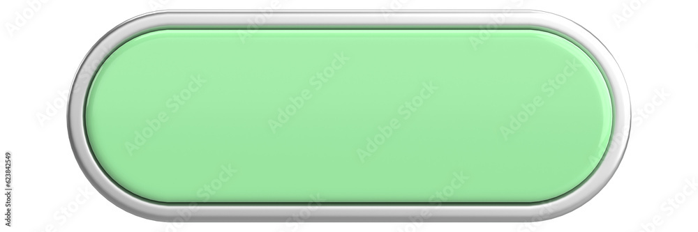 3D button. Empty button. 3D illustration. 3D button. Empty button. 3D illustration.