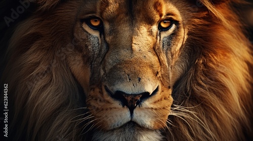 African Lion Portrait © Marcus