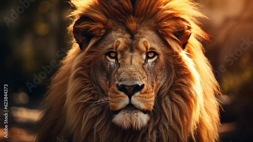 African Lion Portrait © Marcus