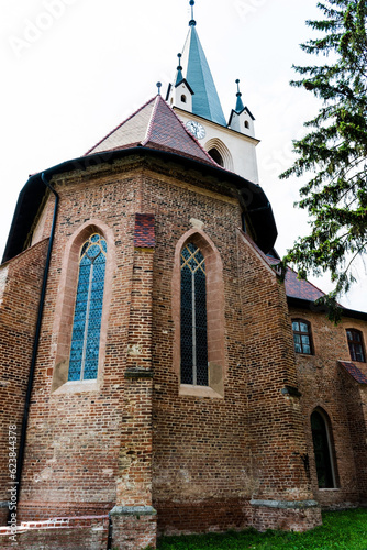 The Fortress Church or the Big Church. The medieval fortress of Targu Mures, Romania. photo